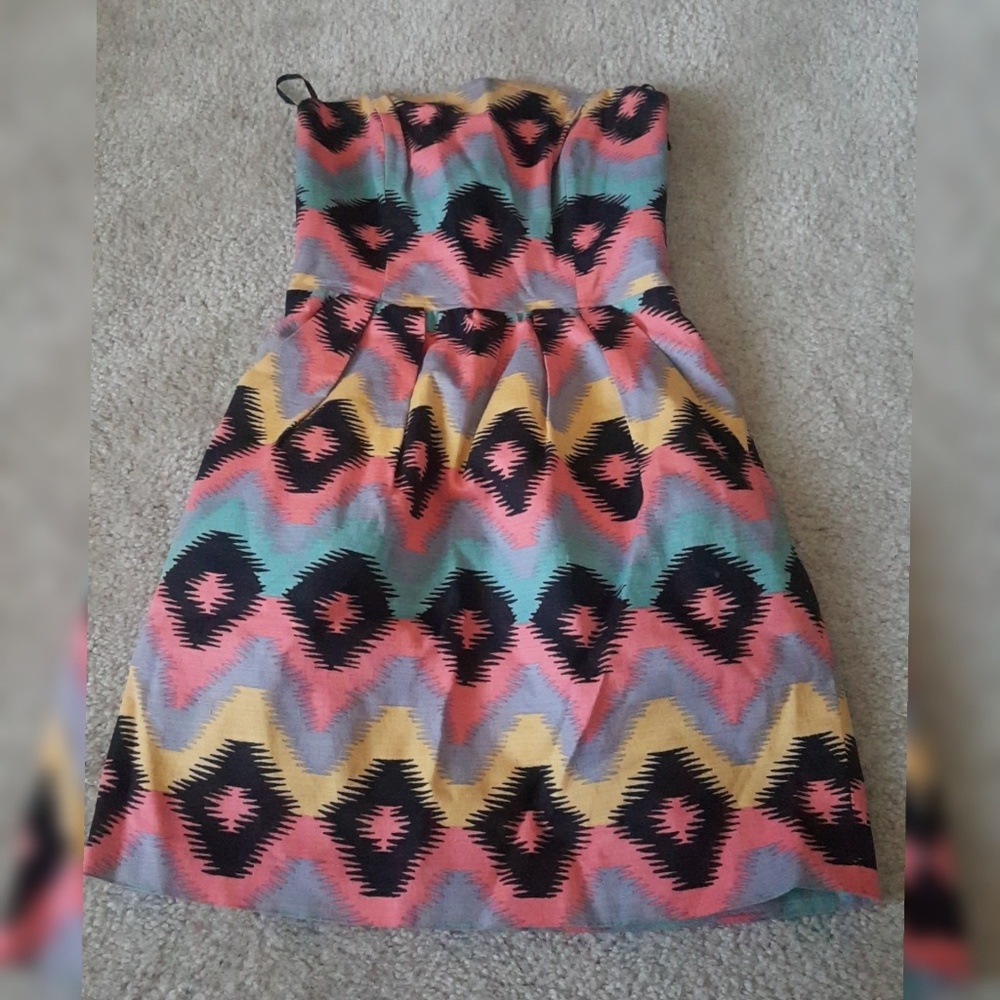 Multiple color dress by Rachel Roy